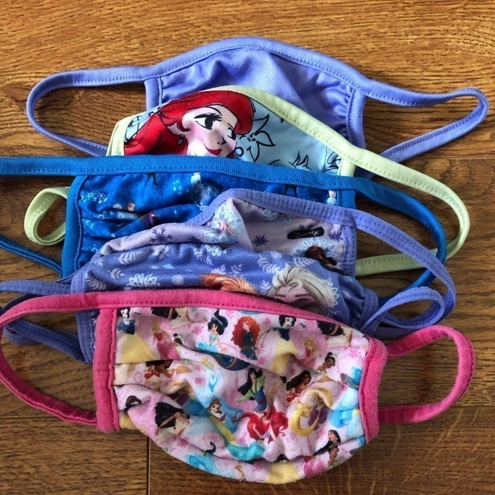 Disney girl's face mask